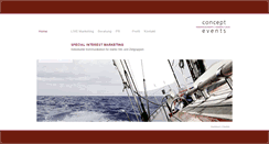 Desktop Screenshot of concept-events.de